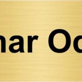 Özarslan Dizayn Buhar Odası 5x20 cm Altın Renk Metal Yönlendirme Levhası