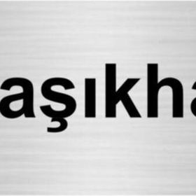 Özarslan Dizayn Bulaşıkhane 10x20 cm Gümüş Renk Metal Yönlendirme Levhası