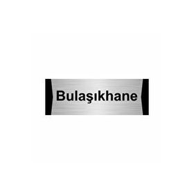 Özarslan Dizayn Bulaşıkhane 5x20 cm Gümüş Renk Metal Yönlendirme Levhası