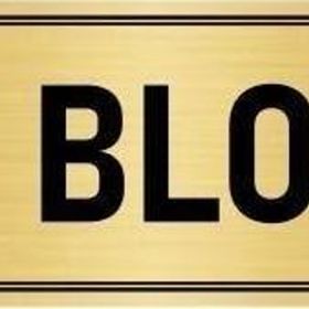 Özarslan Dizayn Departman Kapı İsimliği A Blok 10x20 cm Altın Renk Metal Yönlendirme Levhası