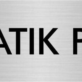 Özarslan Dizayn Departman Kapı İsimliği Atık Pil 7x20 cm Gümüş Renk Metal Yönlendirme Levhası