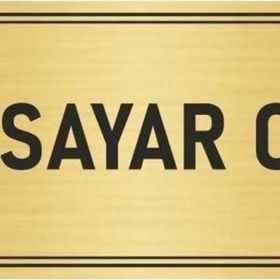 Özarslan Dizayn Departman Kapı İsimliği Bilgisayar Odası 7x20 cm Altın Renk Metal Yönlendirme Levhası