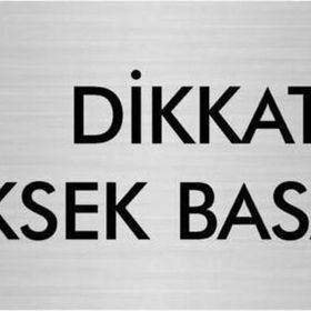 Özarslan Dizayn Departman Kapı İsimliği Dikkat Yüksek Basamak 5x20 cm Gümüş Renk Metal Yönlendirme Levhası