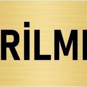 Özarslan Dizayn Departman Kapı İsimliği Girilmez 7x20 cm Altın Renk Metal Yönlendirme Levhası