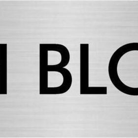 Özarslan Dizayn Departman Kapı İsimliği H Blok 5x20 cm Gümüş Renk Metal Yönlendirme Levhası