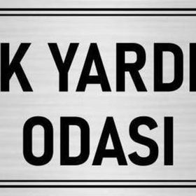 Özarslan Dizayn Departman Kapı İsimliği İlk Yardım Odası 5x20 cm Gümüş Renk Metal Yönlendirme Levhası