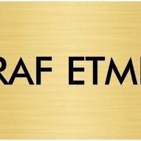 Özarslan Dizayn Departman Kapı İsimliği İsraf Emeyin 10x20 cm Altın Renk Metal Yönlendirme Levhası