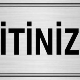 Özarslan Dizayn Departman Kapı İsimliği İtiniz 10x20 cm Gümüş Renk Metal Yönlendirme Levhası