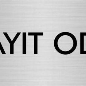 Özarslan Dizayn Departman Kapı İsimliği Kayıt Odası 10x20 cm Gümüş Renk Metal Yönlendirme Levhası