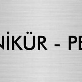 Özarslan Dizayn Departman Kapı İsimliği Manikür Pedikür 7x20 cm Gümüş Renk Metal Yönlendirme Levhası