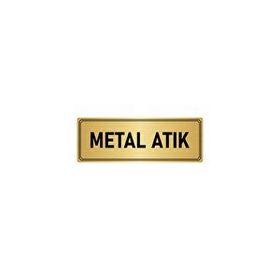 Özarslan Dizayn Departman Kapı İsimliği Metal Atık 5x20 cm Altın Renk Metal Yönlendirme Levhası