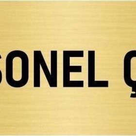 Özarslan Dizayn Departman Kapı İsimliği Personel Çıkışı 5x20 cm Altın Renk Metal Yönlendirme Levhası
