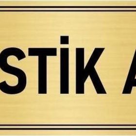 Özarslan Dizayn Departman Kapı İsimliği Plastik Atık 7x20 cm Altın Renk Metal Yönlendirme Levhası