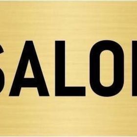 Özarslan Dizayn Departman Kapı İsimliği Salon 10x20 cm Altın Renk Metal Yönlendirme Levhası