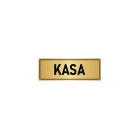 Özarslan Dizayn Departman Kapı İsimliği Satınalma 10x20 cm Altın Renk Metal Yönlendirme Levhası