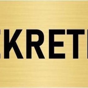 Özarslan Dizayn Departman Kapı İsimliği Sekreter 10x20 cm Altın Renk Metal Yönlendirme Levhası