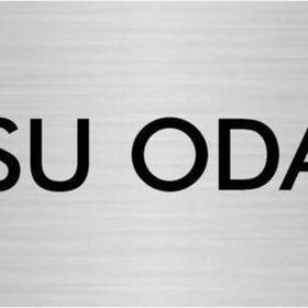 Özarslan Dizayn Departman Kapı İsimliği Su Odası 5x20 cm Gümüş Renk Metal Yönlendirme Levhası