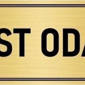 Özarslan Dizayn Departman Kapı İsimliği Test Odası 10x20 cm Altın Renk Metal Yönlendirme Levhası
