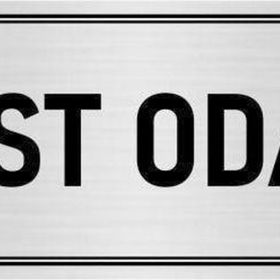 Özarslan Dizayn Departman Kapı İsimliği Test Odası 7x20 cm Gümüş Renk Metal Yönlendirme Levhası