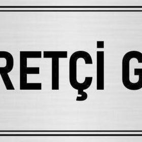 Özarslan Dizayn Departman Kapı İsimliği Ziyaretçi Girişi 10x20 cm Gümüş Renk Metal Yönlendirme Levhası