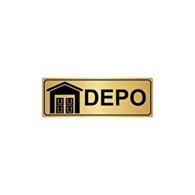 Özarslan Dizayn Depo 7x20 cm Gümüş Renk Metal Yönlendirme Levhası