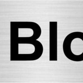 Özarslan Dizayn E Blok 7x20 cm Gümüş Renk Metal Yönlendirme Levhası