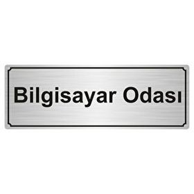 Özarslan Dizayn Emzirme Odası 7x20 cm Altın Renk Metal Yönlendirme Levhası