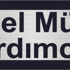 Özarslan Dizayn Genel Müdür Yardımcısı 5x20 cm Gümüş Renk Metal Yönlendirme Levhası