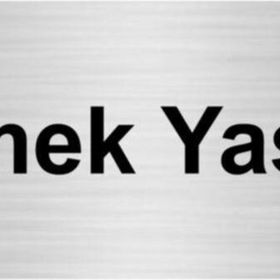 Özarslan Dizayn Girmek Yasaktır 10x20 cm Gümüş Renk Metal Yönlendirme Levhası
