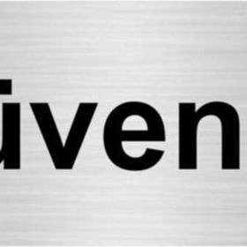 Özarslan Dizayn Güvenlik 5x20 cm Gümüş Renk Metal Yönlendirme Levhası