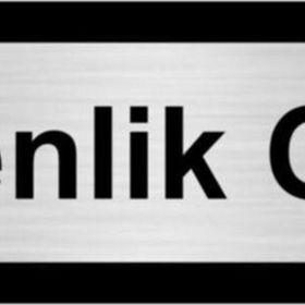 Özarslan Dizayn Güvenlik Odası 7x20 cm Gümüş Renk Metal Yönlendirme Levhası