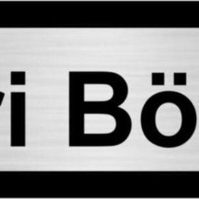 Özarslan Dizayn İdari Bölüm 10x20 cm Gümüş Renk Metal Yönlendirme Levhası