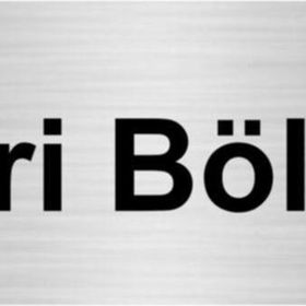 Özarslan Dizayn İdari Bölüm 10x20 cm Gümüş Renk Metal Yönlendirme Levhası