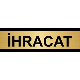 Özarslan Dizayn İhracat 10x20 cm Altın Renk Metal Yönlendirme Levhası