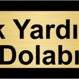 Özarslan Dizayn İlk Yardım Dolabı 10x20 cm Altın Renk Metal Yönlendirme Levhası