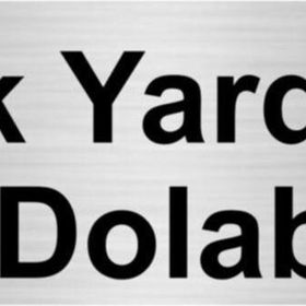 Özarslan Dizayn İlk Yardım Dolabı 7x20 cm Gümüş Renk Metal Yönlendirme Levhası
