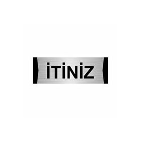 Özarslan Dizayn İtiniz 10x20 cm Gümüş Renk Metal Yönlendirme Levhası