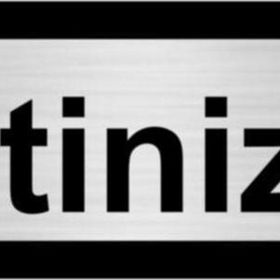 Özarslan Dizayn İtiniz 10x20 cm Gümüş Renk Metal Yönlendirme Levhası