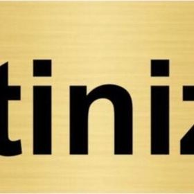 Özarslan Dizayn İtiniz 5x20 cm Altın Renk Metal Yönlendirme Levhası