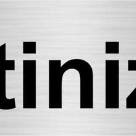 Özarslan Dizayn İtiniz 5x20 cm Gümüş Renk Metal Yönlendirme Levhası