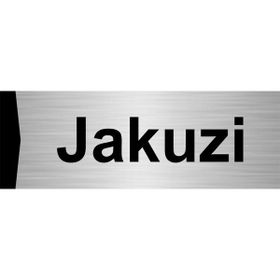 Özarslan Dizayn Jakuzi 5x20 cm Gümüş Renk Metal Yönlendirme Levhası