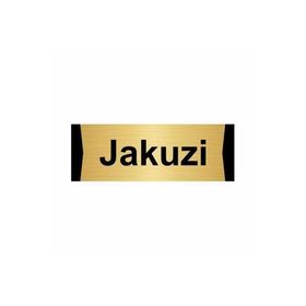 Özarslan Dizayn Jakuzi 7x20 cm Altın Renk Metal Yönlendirme Levhası