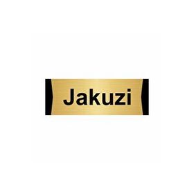 Özarslan Dizayn Jakuzi 7x20 cm Altın Renk Metal Yönlendirme Levhası