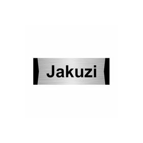 Özarslan Dizayn Jakuzi 7x20 cm Gümüş Renk Metal Yönlendirme Levhası