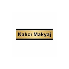Özarslan Dizayn Kalıcı Makyaj 10x20 cm Altın Renk Metal Yönlendirme Levhası