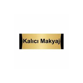 Özarslan Dizayn Kalıcı Makyaj 5x20 cm Altın Renk Metal Yönlendirme Levhası