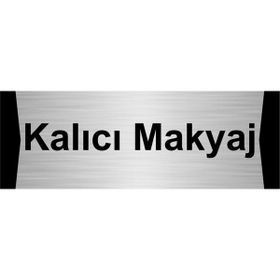 Özarslan Dizayn Kalıcı Makyaj 5x20 cm Gümüş Renk Metal Yönlendirme Levhası
