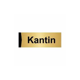 Özarslan Dizayn Kantin 5x20 cm Altın Renk Metal Yönlendirme Levhası