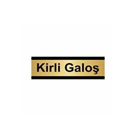 Özarslan Dizayn Kirli Galoş 10x20 cm Altın Renk Metal Yönlendirme Levhası