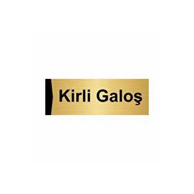 Özarslan Dizayn Kirli Galoş 5x20 cm Altın Renk Metal Yönlendirme Levhası